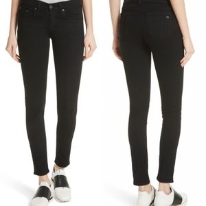 Rag & Bone Black The Skinny Stretch Jeans